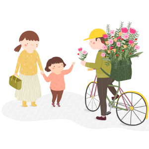 greeting flowers